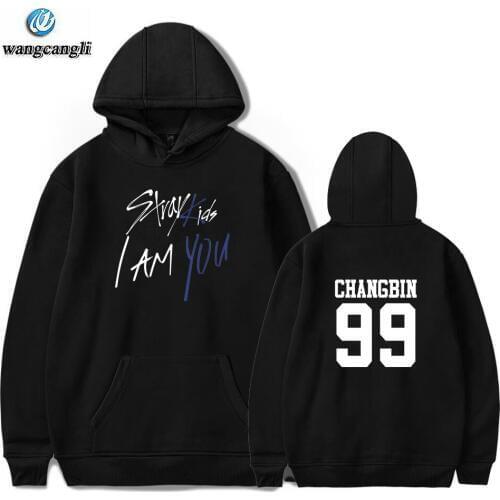 Stray Kids I Am You Idol Member kpop hoodies sweatshirts unisex fashion harajuku hoodie sweatshirt women hip hop Jacket coat 4XL