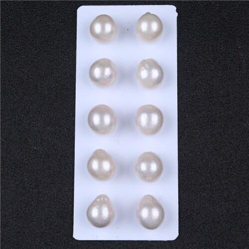 Wholesaler near round loose pearl 13-14mm baroque edison pearl for jewelry making