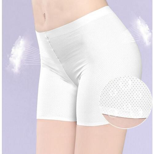 Womens Breathable Safety Short Pants 45-60kg Hot Sale Ice Silk Seamless Safety Short Pants Girls' summer Necessary shorts
