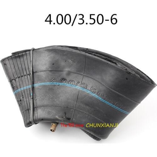 4.10/3.50-6 4.00/3.50-6 inner Tube tire with Straight Valve Stem for e-Bike, Wheelbarrow Scooter, Mini Motorcycle , Mowers