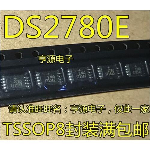 5pieces DS2780 DS2780E+T 2780 TSSOP-8