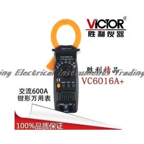 Fast arrival digital clamp meter VC6016A+ (AC 600A) clamp multimeter clamp meter
