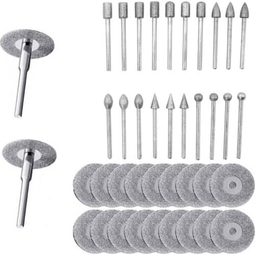 Electric Small Grinding Disc Rotary File Combination Set DIY Woodworking Tools