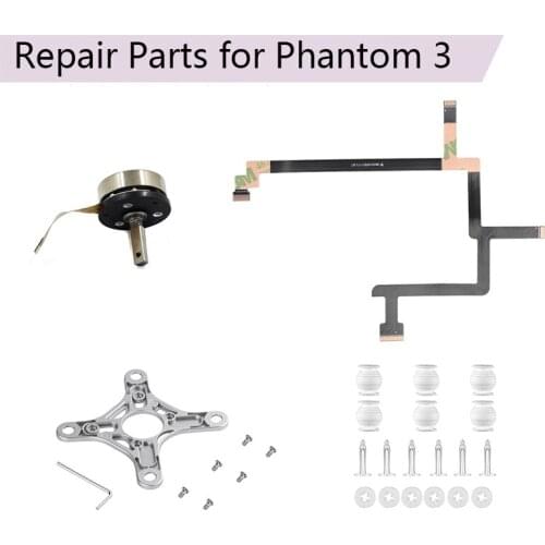 Yaw Arm Bracket Flex Ribbon Flat Cable Gimbal Mount Plate Pitch Motor for DJI Phantom 3 SE Gimbal Camera Drone Repair Parts