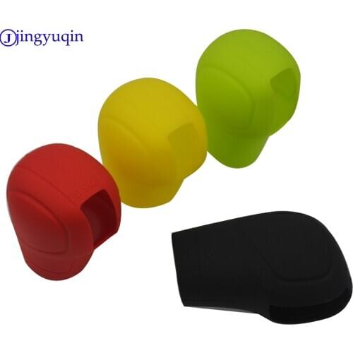 Jingyuqin Colorful Popular Universal Manual Car Silicone Gear Shift Collars Cover Handbrake Grips for Car