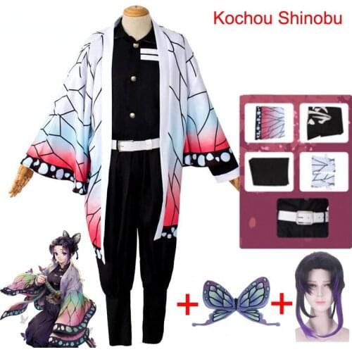 Anime Exhibition Cartoon Character Cosplay Costume Demon Slayer Kimetsu no Yaiba Tanjirou Nezuko Cosplay Kimono With Wig