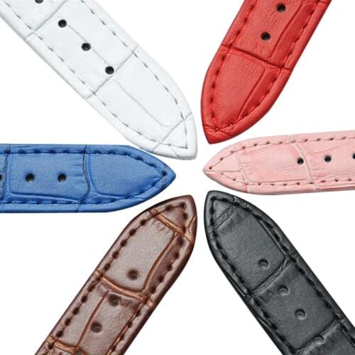 Leather Watchband Bracelet For Huami Amazfit GTR 2 2E GTR 42mm 47mm GTS 2 2E 2 Mini／Stratos 3／Pace Sport Strap Bip Youth 1S Band