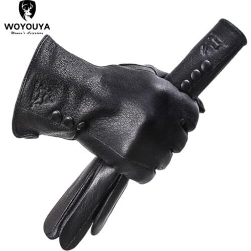 Best seller Keep warm winter gloves for women,High-end brand womens leather gloves,drive sheepskin womens gloves-2280