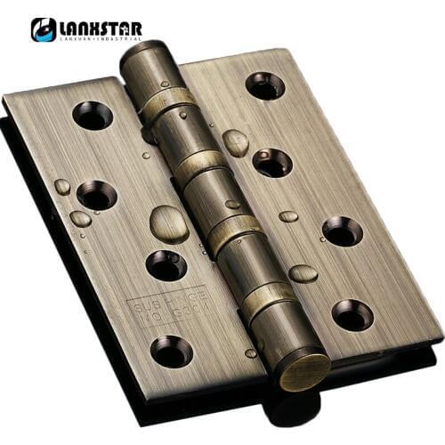 Genuine 304 Material 4inch Stainless Steel Door Hinges 3.0mm Thickness Silent Bearing Mute Door-hinges