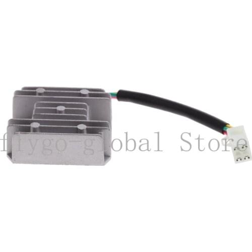 4 Wires Voltage Regulator Rectifier Motorcycle Boat Motor Mercury ATV GY6 50 150cc Scooter Moped JCL NST TAOTAO