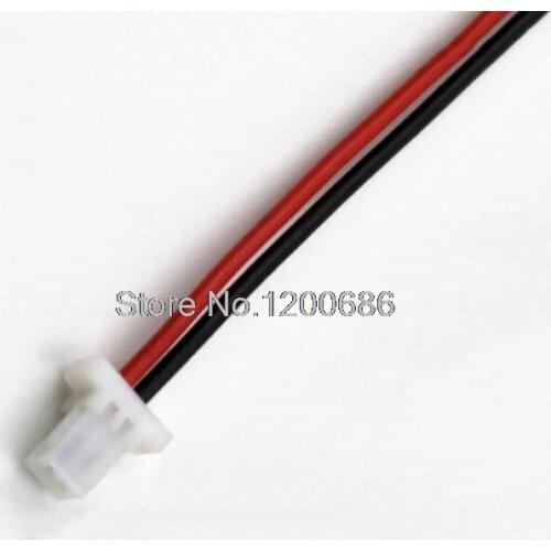 SH1.0MM 2Pin Male Plug Connector With Wire Cable 8cm