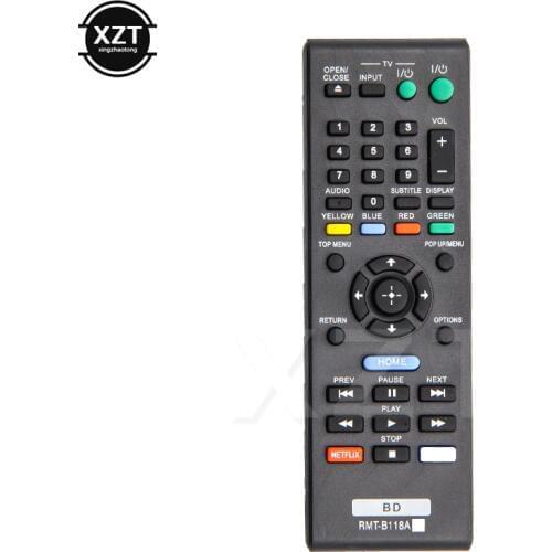 RMT-B118A Replaced Remote Control for Sony Blu-Ray DVD Player BDP-BX18 BDP-S185 BDPBX3100 BDP-BX39 BDP-S1100 BDP-S185WM