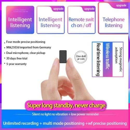 Tracking Device P6 Mini GPS Long Standby Magnetic SOS Tracker Locator Device Voice Recorder Handheld Portable Car GPS Trackers