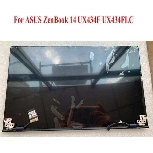 Free Shipping 14 inch Laptop lcd screen For ASUS ZenBook 14 ux434 UX434FLC UX434F UX434FAC FHD 1920X1080 lcd assembly
