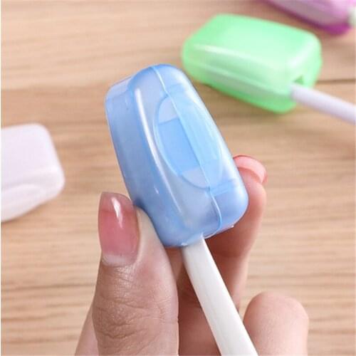 1PCS Portable Travel Toothbrush Head Holder Case Cover Wash Germproof Brush Cap Protect Cover Toothbrushe Box