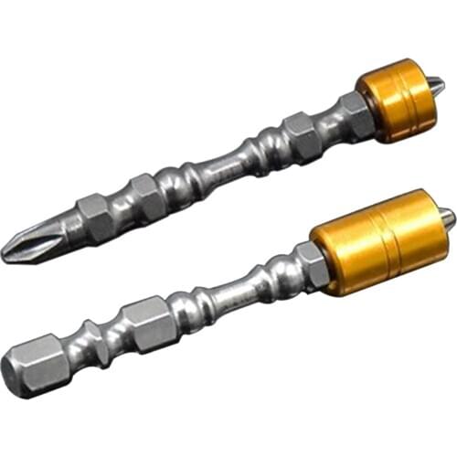 1pc Srewdriver bit Anti-Slip Magnetic Drill Bit Steel 65MM Cross Single Head precision cutting Electric Screw Driver Repair Tool