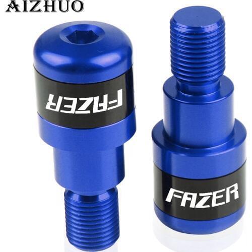 CNC Motorcycle Accessories Handlebar Handle Grips End Hand Bar End Cap For YAMAHA FZ1 FZ6 FAZER
