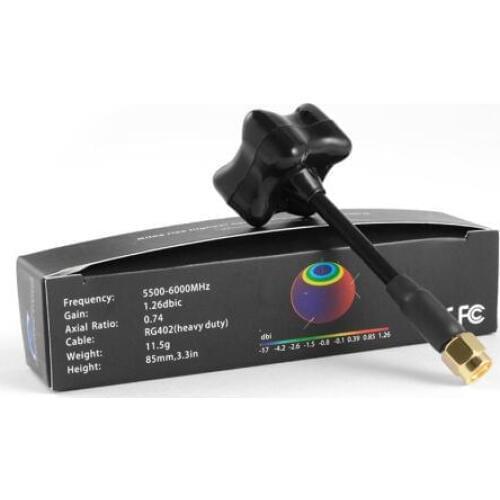 TBS TRIUMPH Team Black Sheep BlackSheep 5.8G antenna RP SMA Clover 3 Blade transmitter mushroom antenna for FPV RC Quadcopter