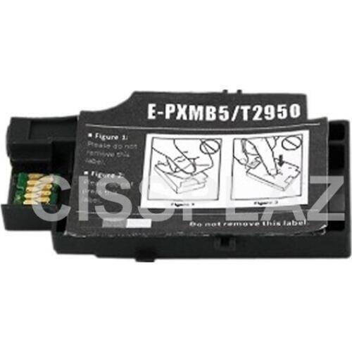 CISSPLAZA 4x T2950 Waste ink tank compatible for epson WorkForce WF-100 WF-100W PX-S05B PX-S05W Printer Maintenance ink tank