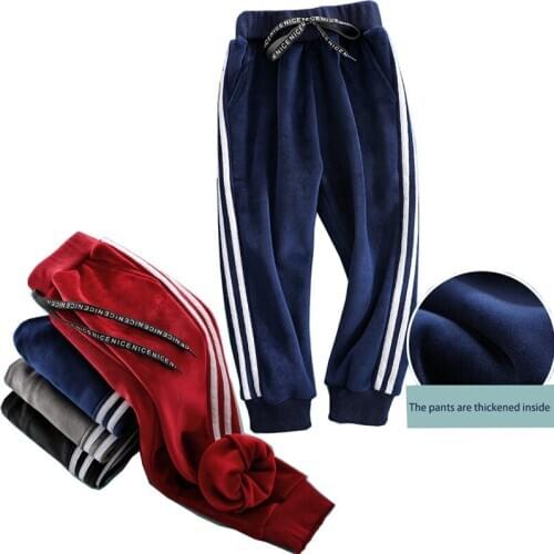 Children Sport Pants For Baby Boys Girls Trousers Warm Stripe Clothes Casual Sport Pants Jogging For Kids Children Trousers