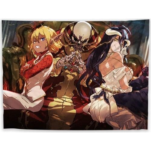 Overlord Tapestry Art Wall Hanging Cover Home Decor