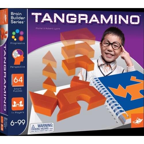 FoxMind Pal Tangramino Intelligence Developer Mind And Intelligence Board Game Award Winning Coordination And Balance Kids Gift
