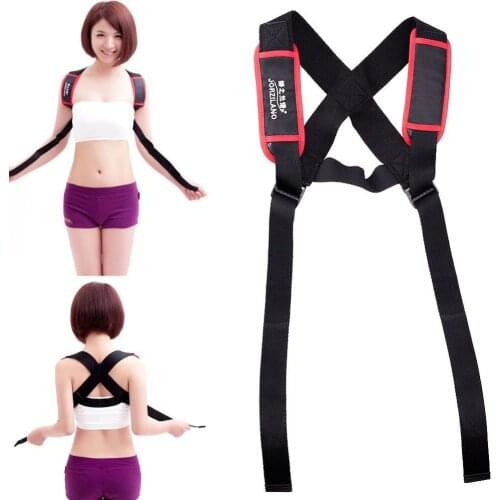 JORZILANO Kyphosis Correction Therapy Belt Shoulder Brace Straightener Health Care Back Support Posture Corrector For Men Women