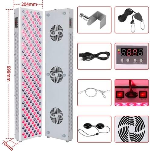Hot Sell 900W 1000W 660Nm 850Nm Joint Pain Full Body Lamp Led Facial Infrared Panel Red Light Therapy Device