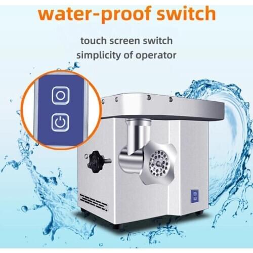 Small Electric Meat Grinders Stainless Steel Meat Grinder Kitchen Home Sausage Stuffer Meat Mincer