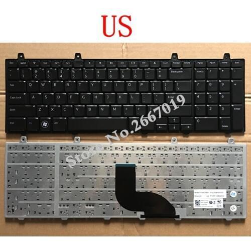 GZEELE new keyboard for DELL studio 1735 1736 1737 1749 1745 English Laptop Keyboard black US