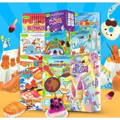 April Du New Kids Diy popin cookin DIY handmade kitchen to Pretend Toy
