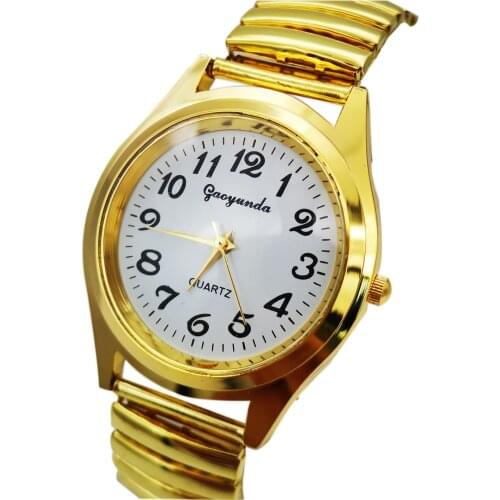 Relogio Feminin 2021High Quality Men Watch Fashion Women Quartz Watches Gold Color Stainless Steel Unisex Wristwatch Reloj Mujer