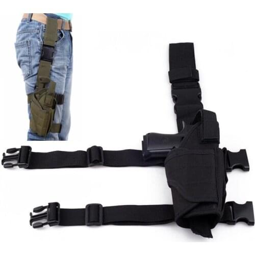Tactical Holster Military Pistol Leg Holster Gun Holster Outdoor Hunting Shooting Self-defense Portable Adjustable Holster