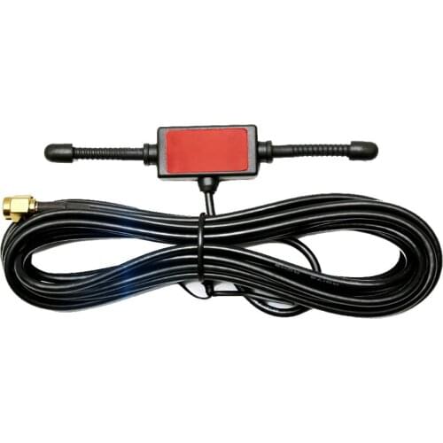 2pcs 900-1800MHZ GSM GPRS Antenna Horn Patch Antenna SMA Male 3M Cable Signal Amplifier for Radio