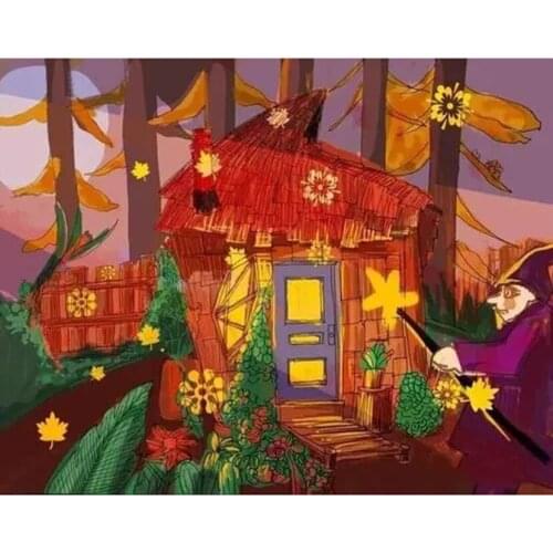 Diy Embroidery Rhinestone Picture Diamond Painting Portrait Cross Stitch Mosaic Wall Home Decor JX695