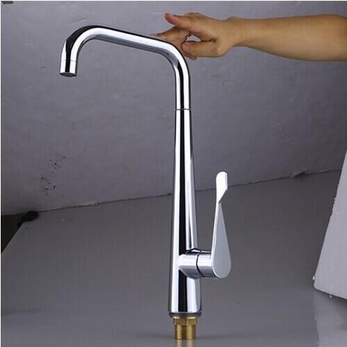 Free shipping 360 Rotation pull down kitchen sink faucet with copper alloy kitchen sink water mixer tap
