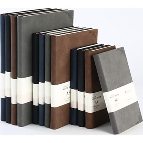 Vintage Sheepskin Noodle A5 Soft Surface Business New Notebook Set Notepad Creativity Journal Notebook School Office Supplies