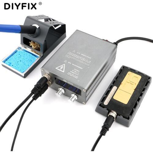 Digital Electric Soldering Station For iPhone X/XS/XS MAX Motherboard CPU IC Chips Heating Separator Platform Welding Tools Set