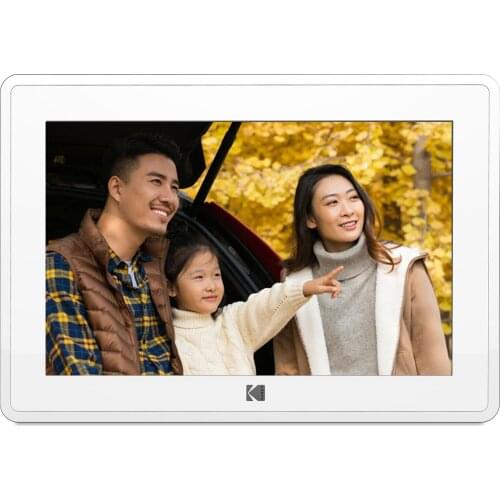 RCF-106 KODAK WiFi 10 Inch Digital Photo Frame With Touch Screen Loop Video Download Picture Songs