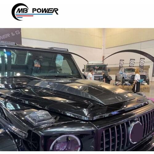 2020 G class w464 G500 G63 carbon finber hood for W464 W463A G63 G500 carbon bonnet 40th anniversary edition