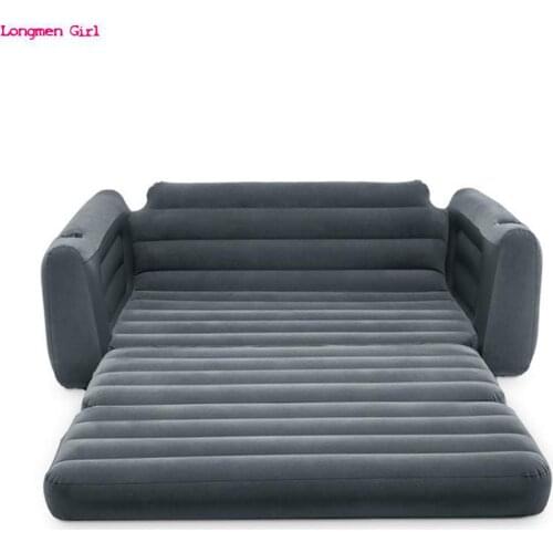 Multifunction Modern Outdoor Garden Sofas Lounger Inflatable Bed Deck Chairs For Travel Beach Chaise Fold Bedroom Furniture