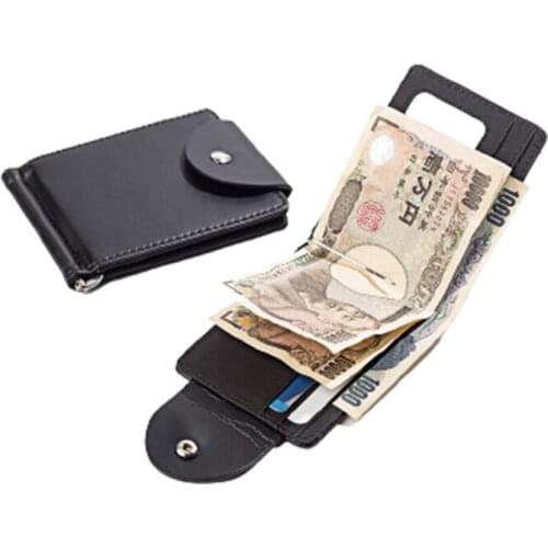 Fashion Hasp Wallets With Coin Pocket Man Purse Leather Money Bag Coin Purse Wallet Cash Id Card Holder Mini Women Business