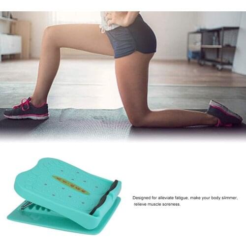 Anti-Slip Adjustable Foot Calf Stretcher Incline Board Body Stretching Tool for Sports Yoga Massage Fitness Pedal Stretcher