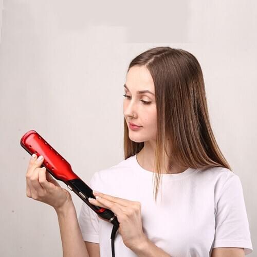 Straight hair curly hair two-in-one plywood straightening machine fluffy splint hair straightener sh110096