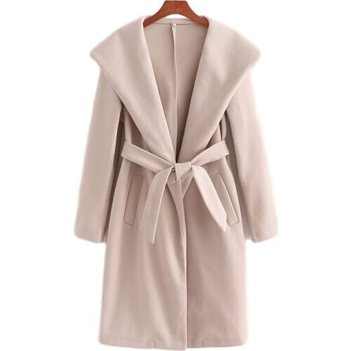 PUWD Women's Beige Coats