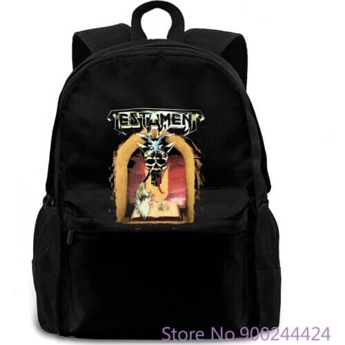 TESTAMENT THE LEGACY'87 THRASH BAND SLAYER FORBIDDEN EXODUS NEW BLACK women men backpack laptop travel school adult