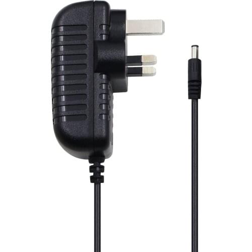 UK AC/DC Power Supply Adapter Charger For FIVE S Shiatsu Neck and Back Massager