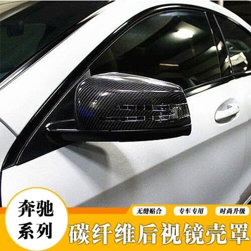 Applicable to New 19 C-class e a Glc Gla Cla220 C200 Modified Carbon Fiber Rear View Mirrors of Mercedes Benz