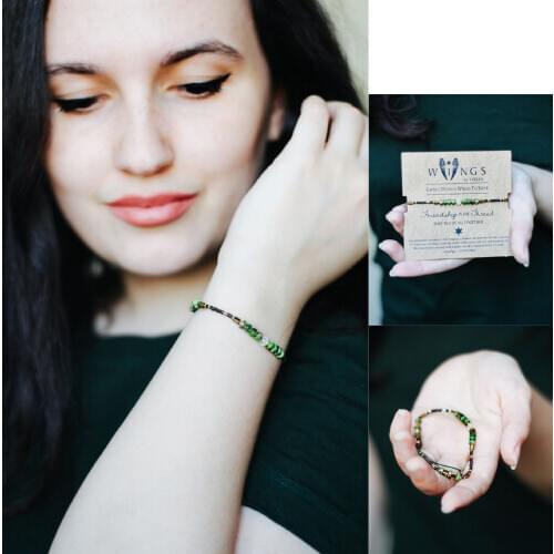 Stone Beads Charm Bracelet Delica Miyuki Beads Women Boho Jewelry High Quality DIY Natural Stone Jewelry Charm Bracelet