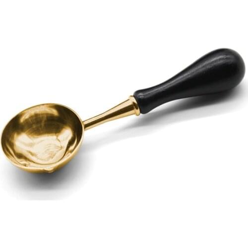 1 Pcs 10x3cm large Stamp Spoon Vintage Wax Sealing Spoon Melting Sealing Wax Stick Granule for Invitation Card Christmas